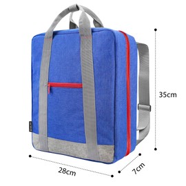 KISLANE Monster Trucks Storage Backpack - Versatile Carrying Case With Front Compartment and 2 Storage Pages for 36 Trucks - Ultimate Holder and Organizer