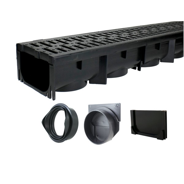 URA WATER Model UA-100 - Drainage Trench Set - Channel