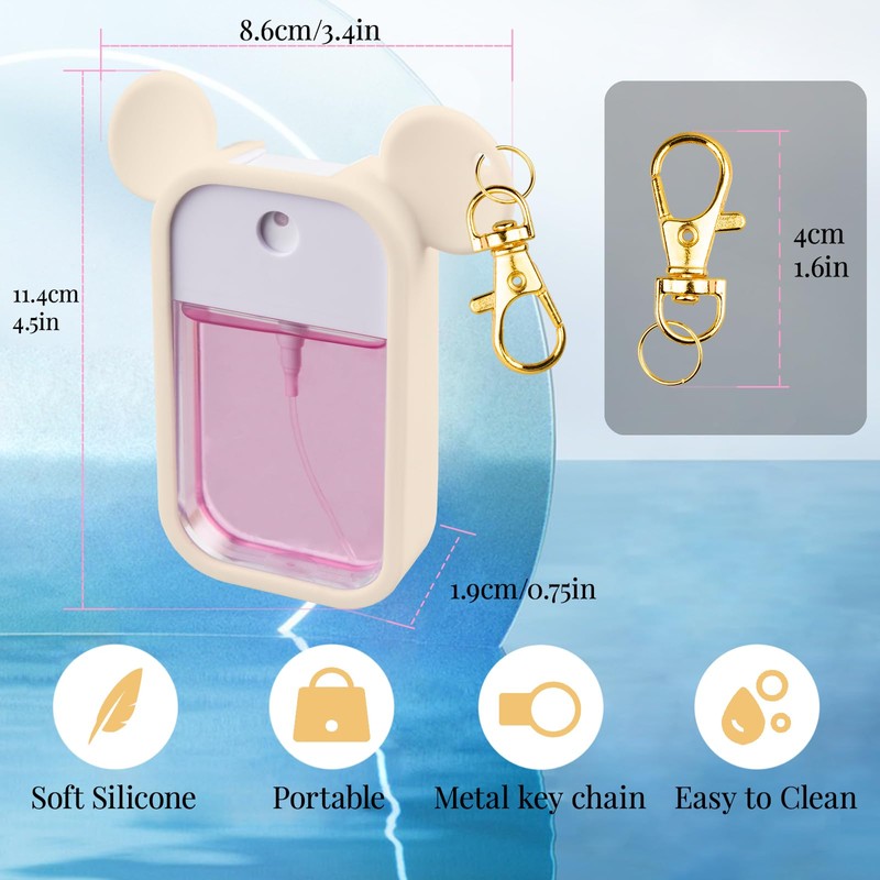 TERPINK Silicone Case Compatible with Touchland Hand Sanitizer Spray 1