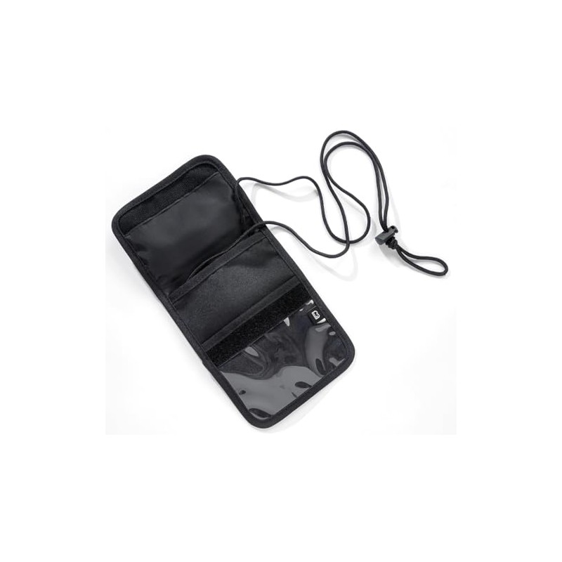 Brandit Chest Pocket, Many Colours, Black, Neck Pouch