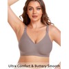 Vinfact Silky Smooth Nursing Bra Women Without Underwire Seamless Maternity