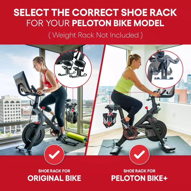 TrubliFit Shoe Rack for Peloton Bike - Accessories for Peloton-Does