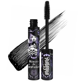 Malagna Cosmetics Máscara de Pestañas Alarga-Volumen, A Prueba de Agua con Aceite de Coco, Tono Negro 10gr Vegana                                     