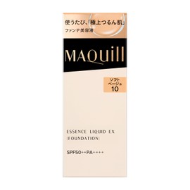 Maquillage Essence Liquid EX Soft Beige 10 Foundation Unscented Soft Beige 10 Body, 0.8 fl oz (24 ml)