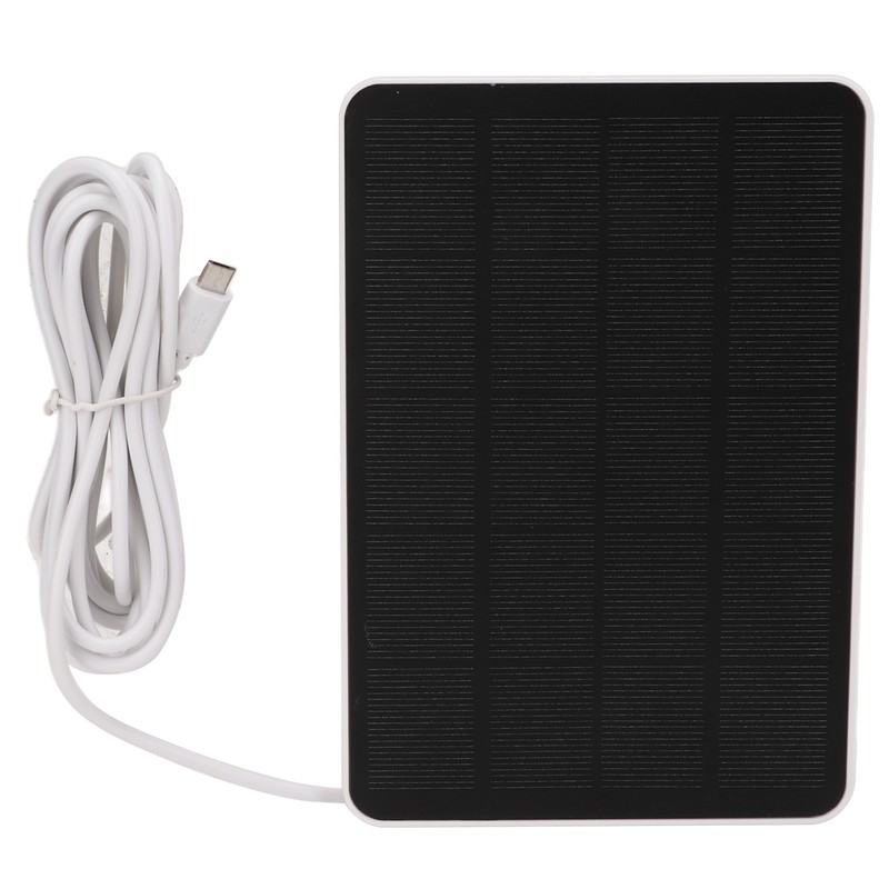 Solar Charging Panel Monocrystalline Silicon 4W 5V with Charging Cable