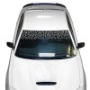ClearSurface Universal Leopard Cheetah Print Front Windshield Visor Die Cut