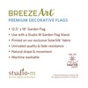 BreezeArt Studio M Lake View Decorative Garden Flag – Premium