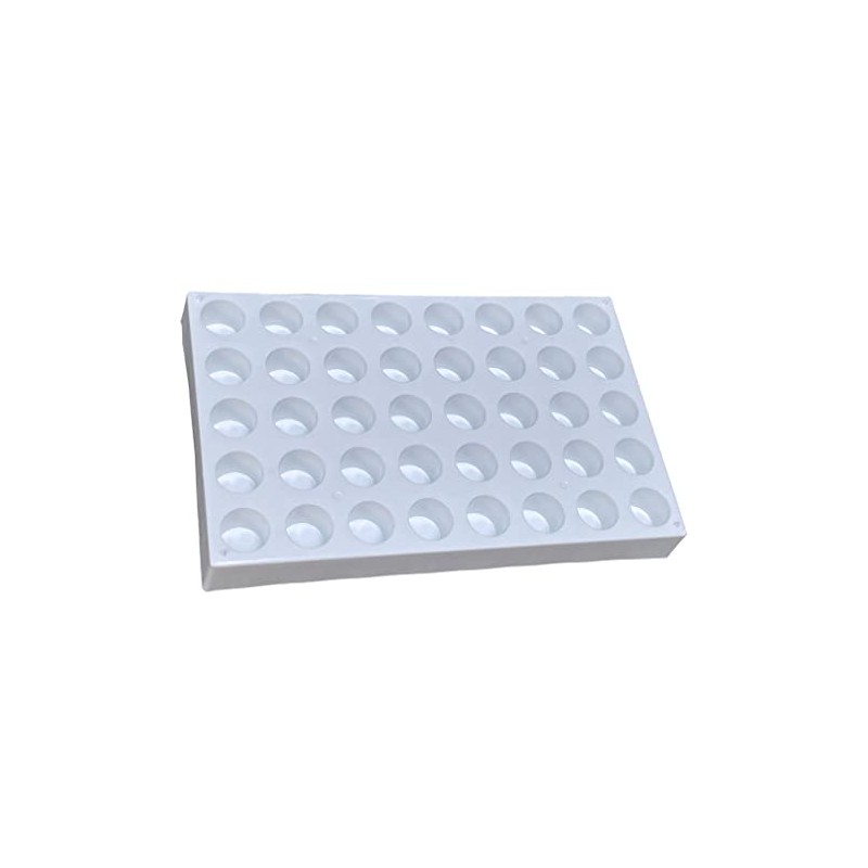 MUHWA Bottle Stand for 10 ml Bottles, 40 Hole Sample