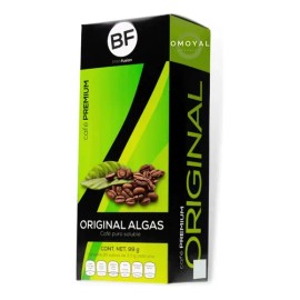 Cafe Gourmet Original Black Fusión  Con Algas 30 Sobres                                                                                               