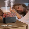 KISSWILL Volcano Humidifier, 400ml Double Mist USB Personal Desktop Humidifier