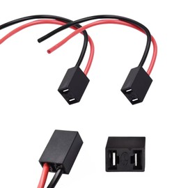 AUTO OCCASION H7 Female Wire Connector Compatible with LED Headlight Socket Wiring Harness Replacement Kit 2 Pack