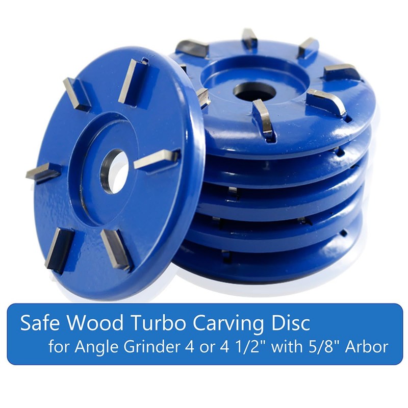 Wood Turbo Carving Disc 6 Teeth for Angle Grinder 4