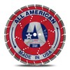 Made in USA All American Diamond Blade with Drop Segment
