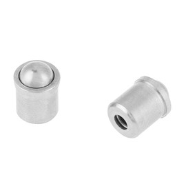 10pcs Spring Plunger Ball 6 x 7 mm Push Fit Ball Spring Smooth Plunger Stainless Steel Ball Drive Spring Plungers Set Tool Kit