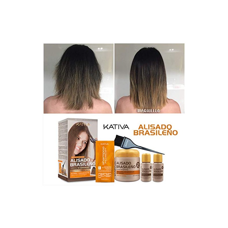 KATIVA Alisado Brasileño Cabello Liso como siempre lo quisiste