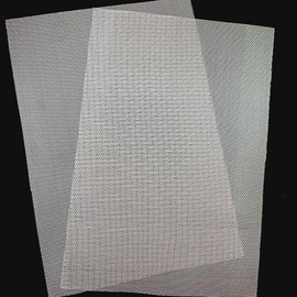 Stainless Steel Mesh, Set of 2, 5.9 x 8.3 inches (15 x 21 cm), Mesh 0.04 inch (1 mm), 20 Mesh, Industrial Wire Mesh, Filtration Net, High Temperature Resistant, Rust Free, High Hardness, Root-proof