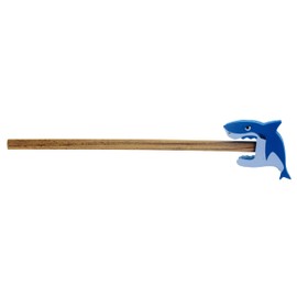 Puckator Chomping Shark Pencil with Eraser - Eraser Pencil - Pencils With Rubbers - Pencils with Erasers - Stationary Set for School & Office - Cute Pencils - Back To School Gifts - Eraser Pencils