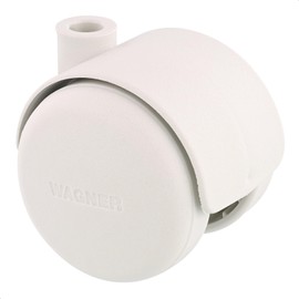 Wagner Design 01600501 Hard Furniture Castor Diameter 50 mm Height 55 mm Papyrus White Load Capacity 50 kg
