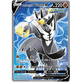 Pokémon Rapid Strike Urshifu V - 152/163 - Full Art Ultra Rare - Sword & Shield - Battle Styles - Trading Card - 1