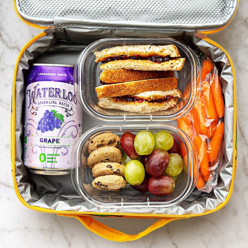 Waterloo Sparkling Water, Grape Naturally Flavored, Pack of 24, 12