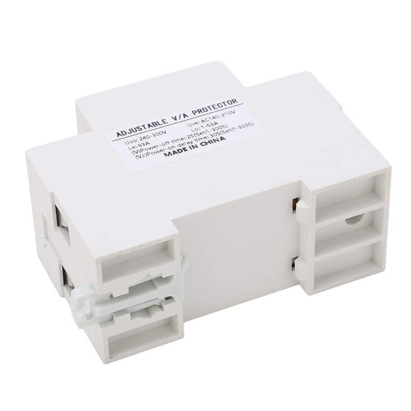 Over Under Voltage Protector Adjustable Digital Display Voltage Current Protective