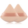 2 Pcs EVAOUXIU Triangle Powder Puff for Face Powder, Soft
