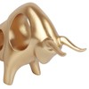 Bull Sculpture Ornaments Exquisite Details Smoother Lines Lucky Home Decorations