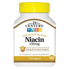 21st Century Niacin 250Mg 110 Ct (4 Pack)