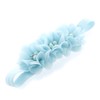 My Lello Baby Flower Headbands Fabric Beaded Trio Stretchy Elastic