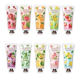 MIYUELENI 10 Pack Hand Cream for Women, Natural Plant Scents, moisturizing Hand Lotion Travel Size, Gifts for Women, Birthday, Mother's Day, Valentine's Day, Christmas, Thank You Gifts，20ml