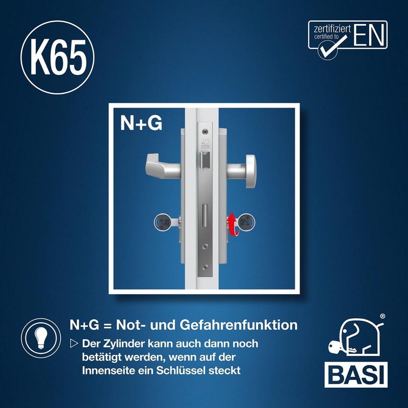 BASI | K65 Profile Cylinder System | Configurator for Lock
