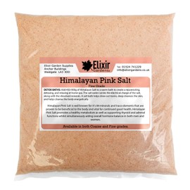 100% Organic Fine Grade Himalayan Pink Salt | (250g) by Elixir Gardens®