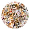 DERFILIN 100PCS Cute Cat Stickers Pack, Kids Birthday Gift Stickers