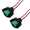 2Pcs Wire Pigtail Female C H11 Two-Beam Headlight Low Beam