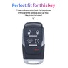 Key Fob Cover RAM 2500: 5 Buttons Silicone Remote Case