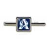 Alpha Omega Braided Square Tie Clip