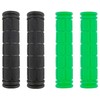 Zelerdo 2 Pairs Bike Handlebar Grips for Bikes (Black and