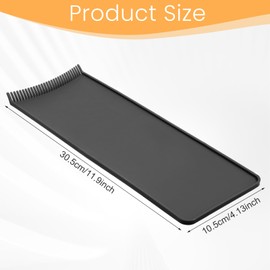 1 PCS Highlighting Board, Balayage Board Hair Coloring Paddle Balayage Highlighting Boards with Teeth, Hair Dye Tools Highlighting-Paddle for Barber Salon Hairstylist Hair-Dying Tools, Black