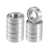 ACROPIX 10pcs Double Metal Shield MR148ZZ Single Row Deep Groove