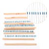 1280 Pcs 1/4 W Kit de Resistencias, 64 Valores Metal