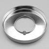 Be In Your Mind 4Pcs Shower Pipe Covers Replacement Chrome