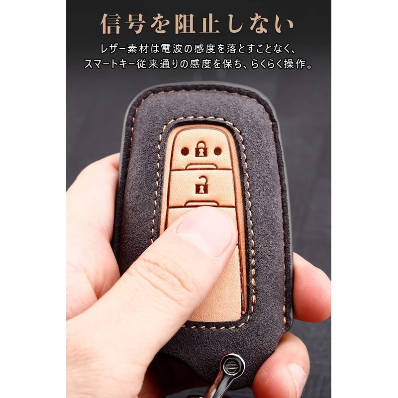 Key Case for Toyota Smart Key Case Key Holder 2/3