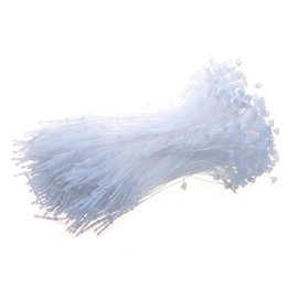 1000 Pcs Plastic Fastener Hang Tag Snap Lock Pin Security Loop for Retail Store Clothing Ties Fastener Manual No Tag Gun Required (Clear, Length 3 Inch)