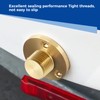 5Pcs Brass Boat Drain Plug, 1/2” NPT Boat Drain Plug,