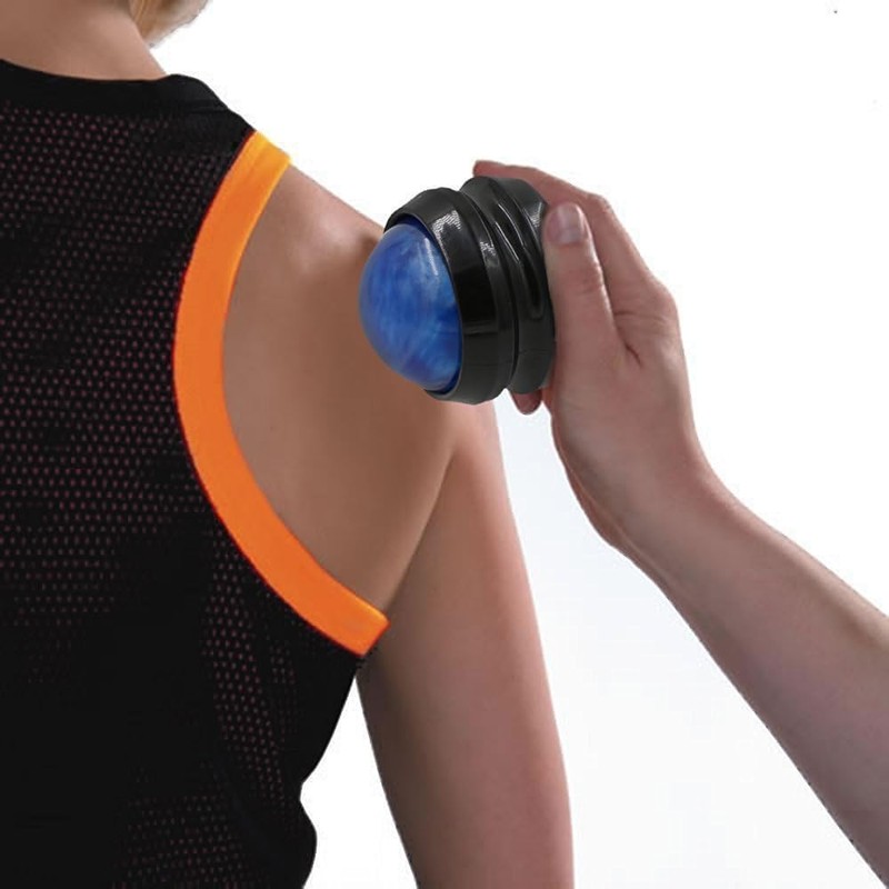 ZONGS Manual Massage Ball Pain Relief Back Roller Massager Self