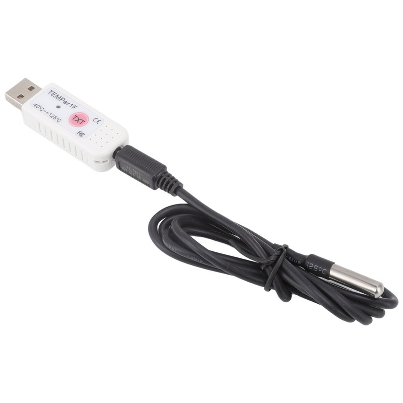 USB Computer Temperature Sensor Data Logger Temperature Alarm for Indoor