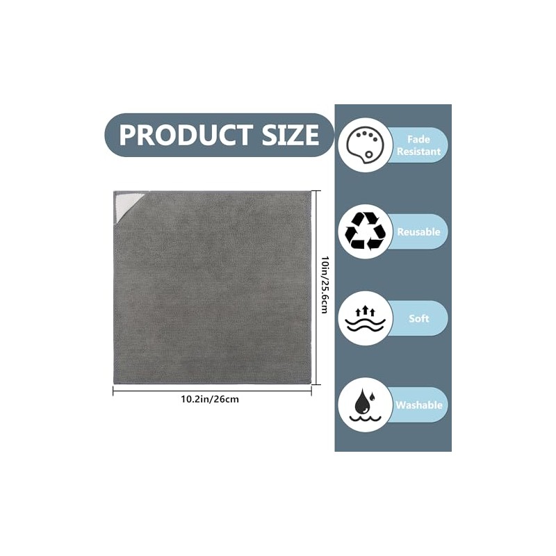 2 Pack Magnetic Microfiber Whiteboard Eraser Dry Erase Cloth Cleaning