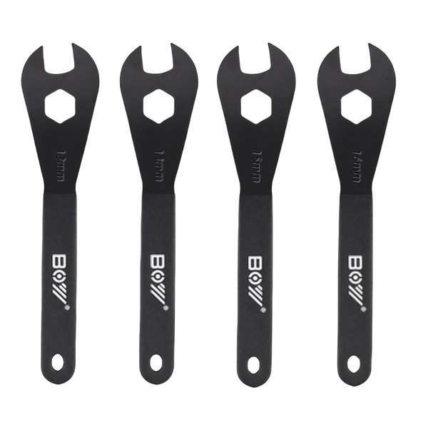 Chrisphil Bicycle Cone Wrench Set Carbon Steel Professional Pedal and