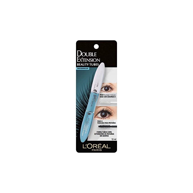 L'Oreal Paris, Mascara De Pestañas A Prueba De Agua Double