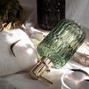 EMPO Seifenspender aus Transparentem Glas mit ABS-Kunststoff-Pumpe, Lotionspender für Küche,
